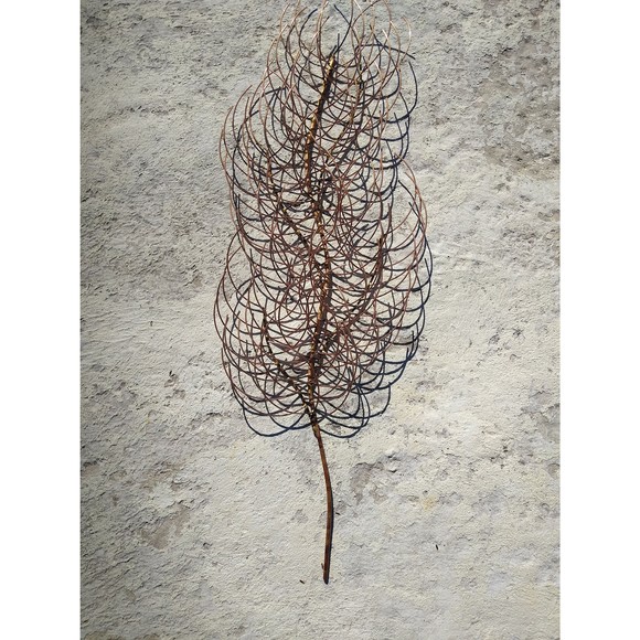 Copper and Brass Giavanna Branch Large Metal Wall Hanging Art Decor Sculpture